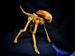 Lebensgrosses Alien 3 Bambi, HR Giger
