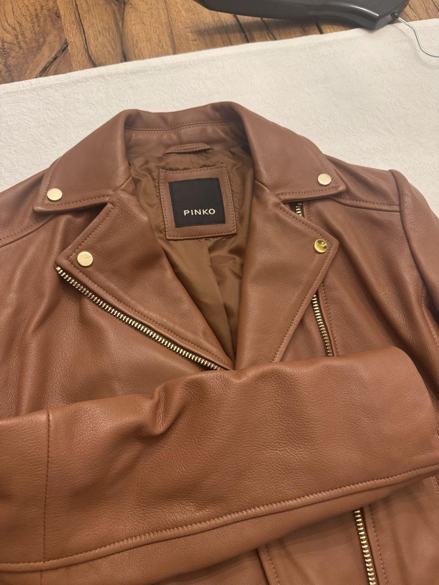 Pinko Giacche: PINKO Lederjacke – Nuovo (secondo la descrizione) da Gebenstorf venduto da Peggy. 1