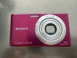 Sony Cyber-shot DSC-W530 Digitalkamera pink 14.1 MP 
