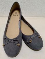 🤍 Ballerinas von „Bonprix“, grau, Gr. 38, neu, NP: 29.95 🤍