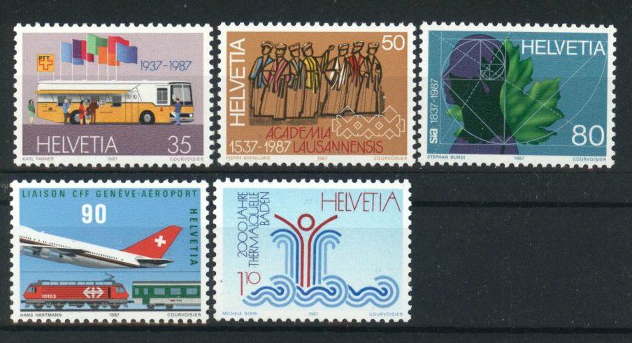 Tutti i francobolli: 1987, Sonderpostmarken I ** – Usato da Willisau venduto da Vollstempel