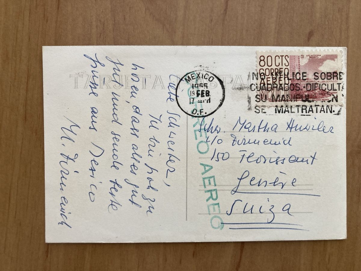 Ansichtskarten: Alte Ansichtskarte Mexiko Paseo de la Reforma  – Gebraucht aus Schüpfheim von Seerose80 1