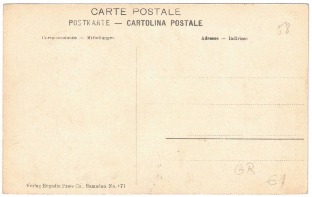 Cartes postales: St. Moritz - Standseilbahn Muottas Muragl – D'occasion à Binningen par Mountainrider 1