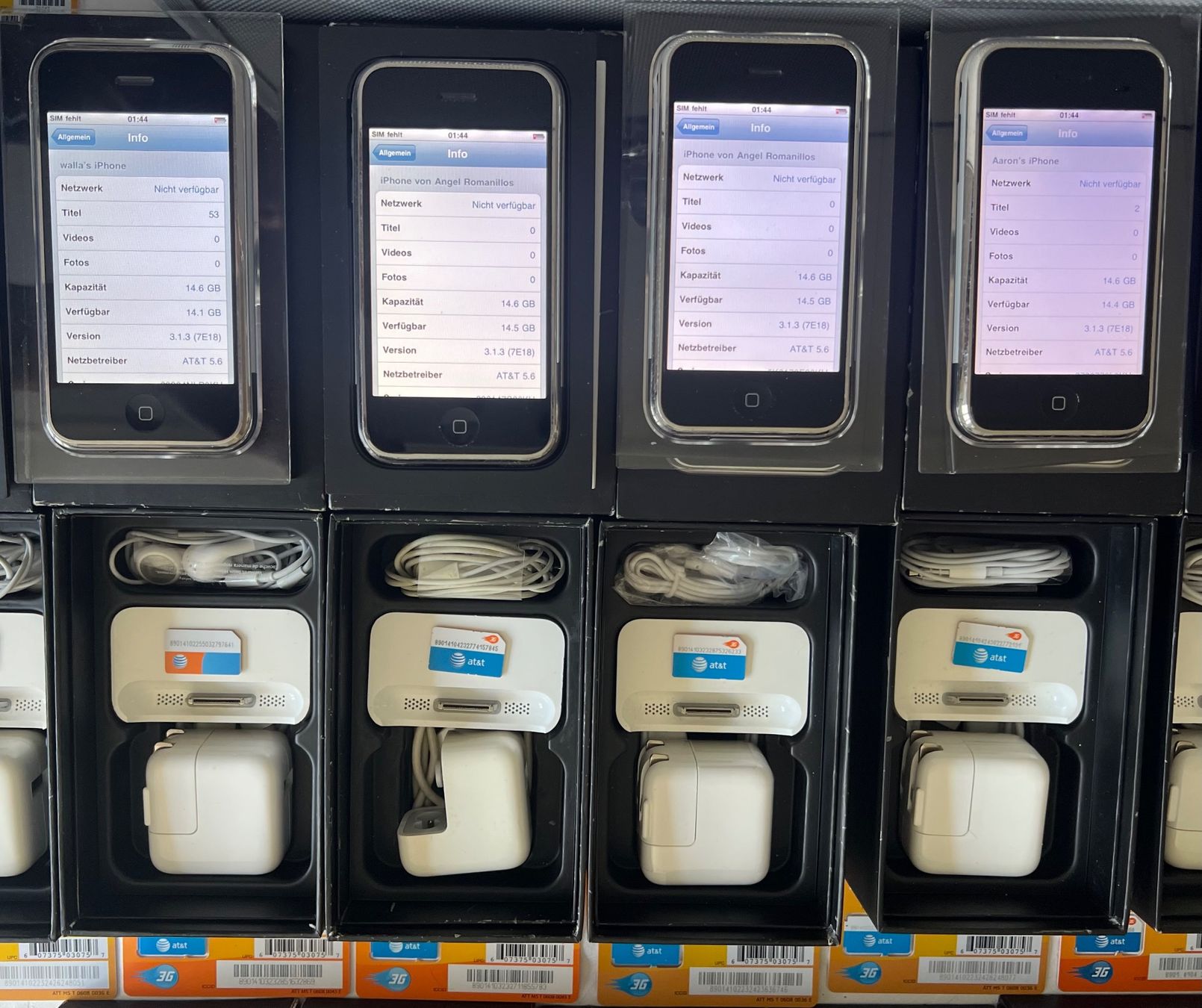 Apple Telefoni cellulari / Smartphones: 📱Apple iPhone📱2G📱1. Generation📱23 Stück📱16 GB📱MA384LL – Difettoso da Basse-Nendaz venduto da Diablo132 4