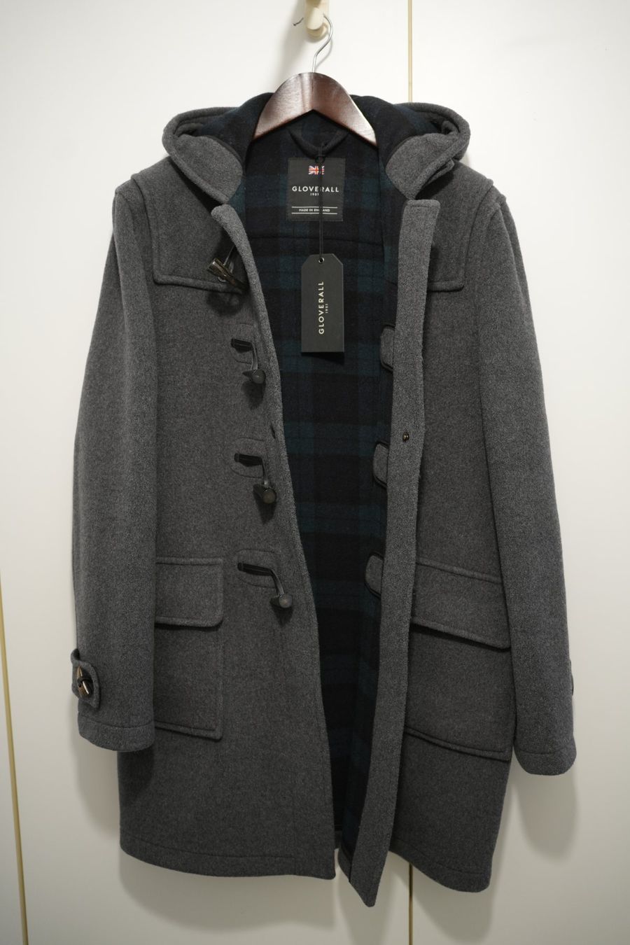 Cappotti: Gloverall Duffle Coat MORRIS - Grey - M – Usato da Neuchâtel venduto da yan_lq56