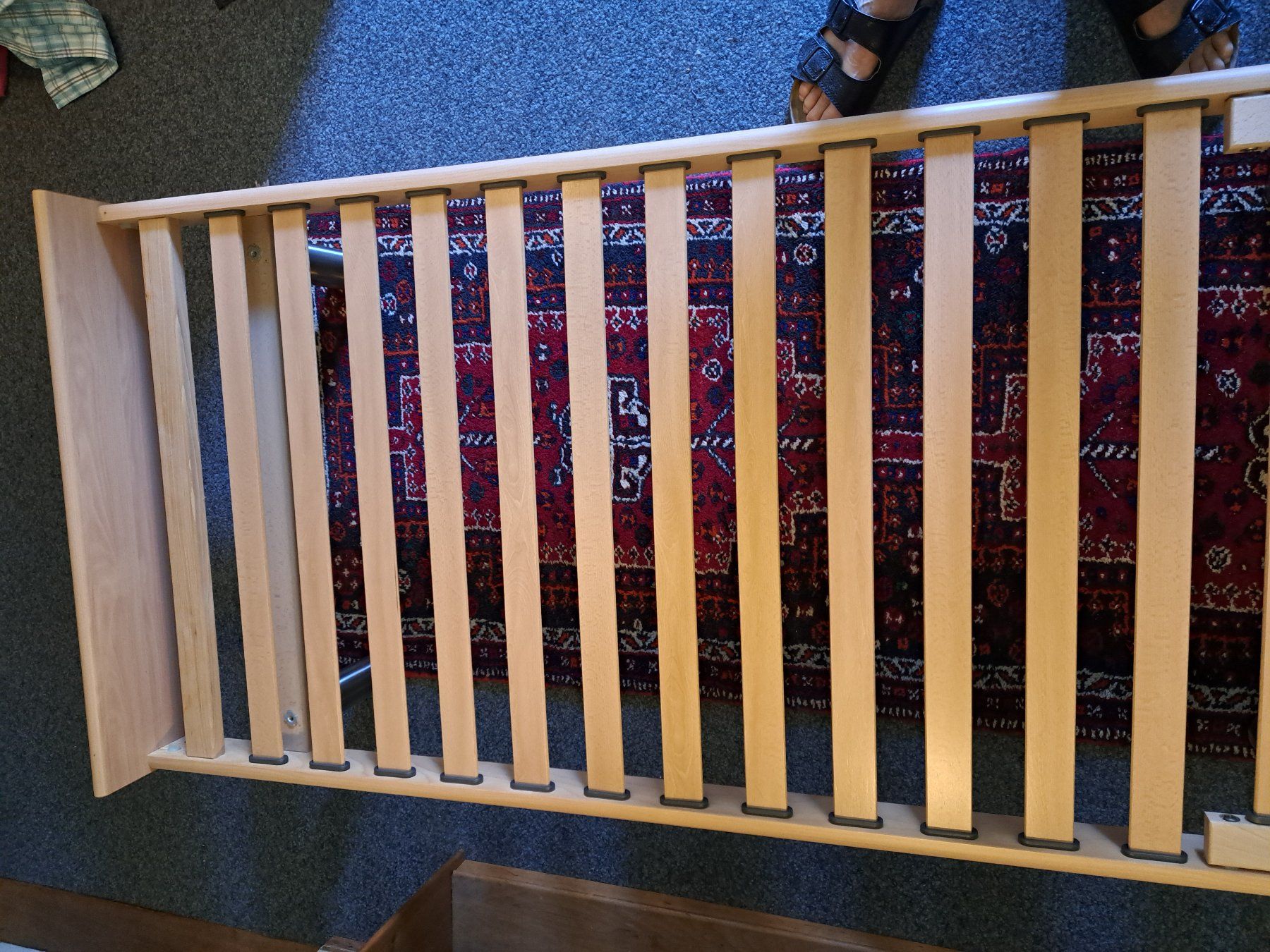 Lattenroste: Bettgestell mit Lattenrost 180cm x80 cm – Gebraucht aus Kreuzlingen von kastanie_1 2