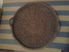 grosser alter Dörrkorb aus Frankreich D: 83 cm