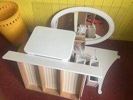 HEMNES IKEA Frisiertisch mit Spiegel
