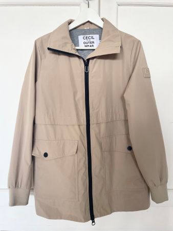 Veste déperlante beige CECIL femme - Taille XS