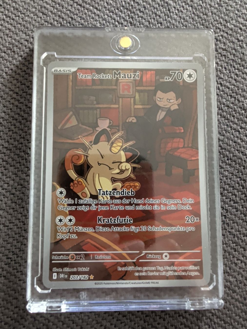 Pokémon Sammelbilder & Trading cards: Team Rockets Mauzi 203/182 – Neu (gemäss Beschreibung) aus Oberwil BL von saru-koshiro