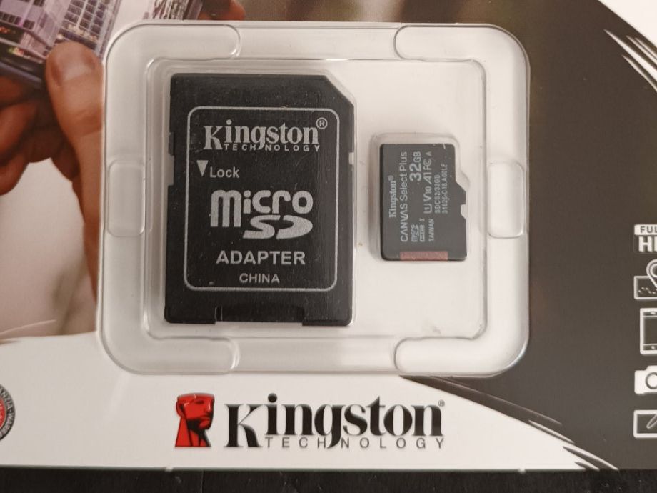 Kingston Speicherkarten: Kingston microSDHC 32GB Canvas Select Plus mit Adapter – Neu und originalverpackt aus Zürich von Tgreuti