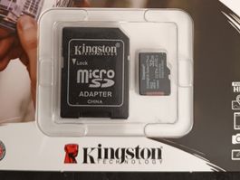 Kingston microSDHC 32GB Canvas Select Plus mit Adapter