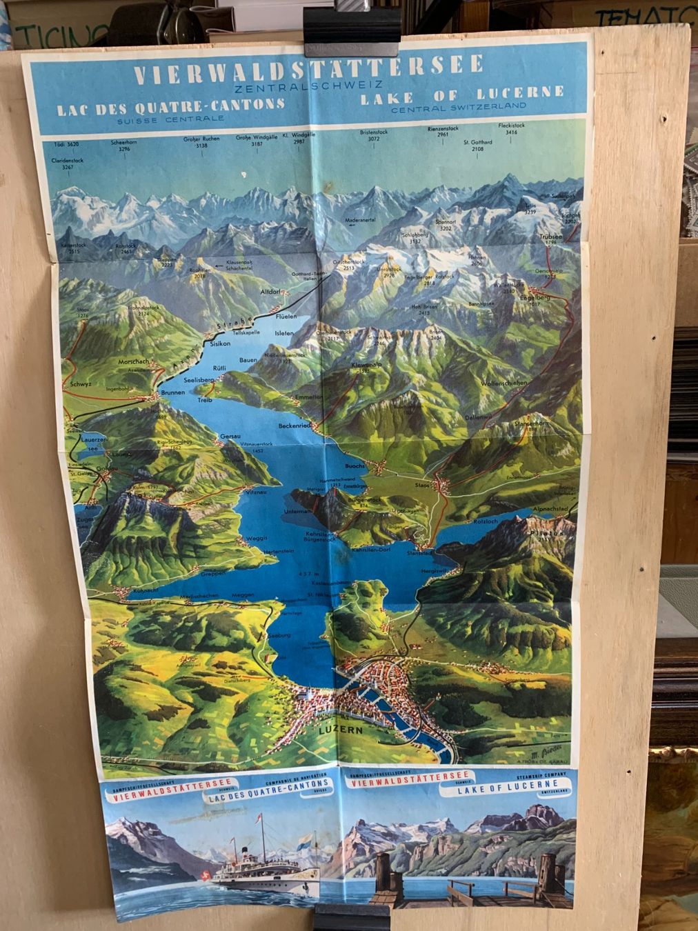 Cartes postales: Lucerna - "Vierwaldstättersee" – D'occasion à Sorengo par 74in