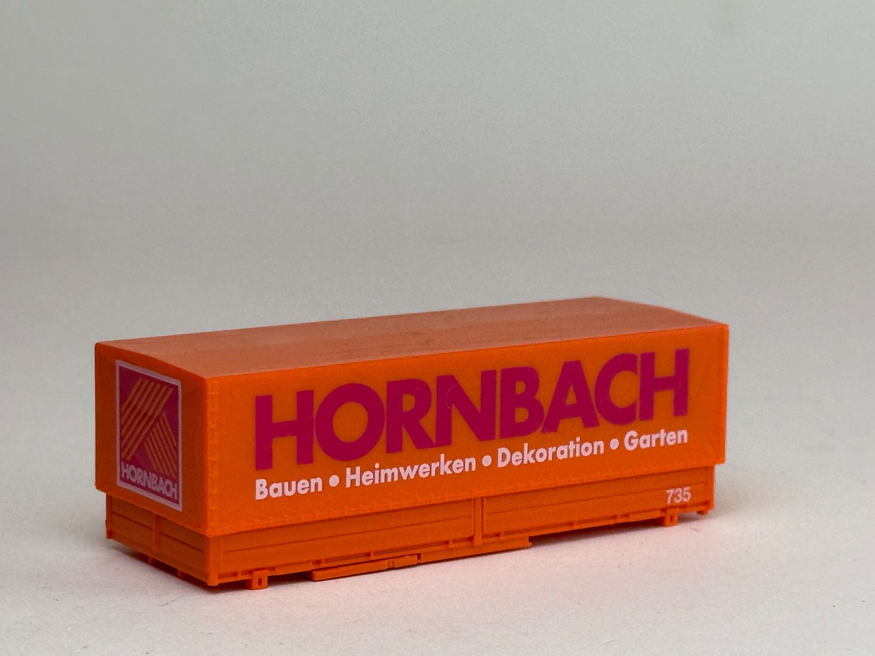 Roco Modellini di ferrovie: HR- Roco Wechselpritsche Hornbach – Usato da Elm venduto da Wikmtz 1
