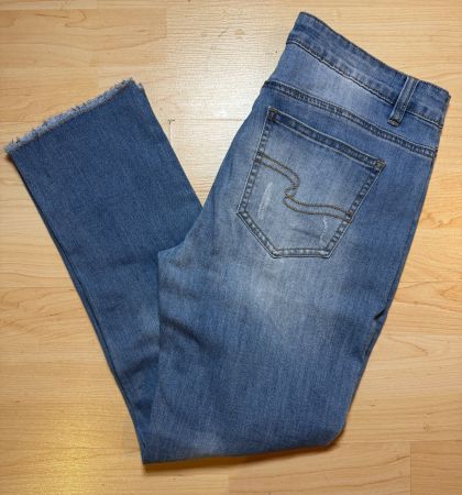 Damenjeans 7/8 - Indigo Blue - Used