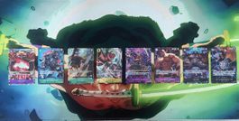 Carte One Piece, set Lot di 8 carte Alt Art