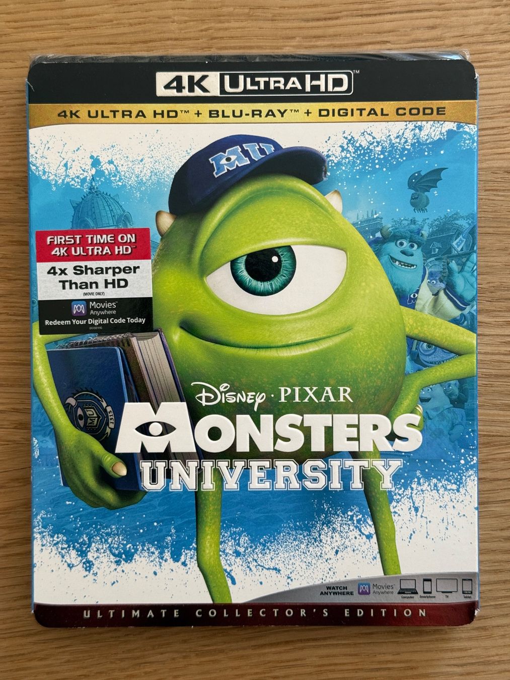Tutti i DVDs: Monsters University 4k Bluray – Nuovo e nell'imballaggio originale da Wallisellen venduto da Art_Vendorlay