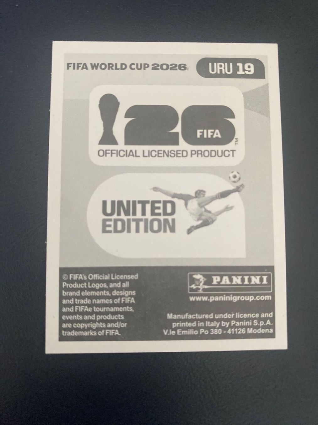 Panini Carte collezionabili: Panini FIFA World Cup Sticker URU 19 – Nuovo (secondo la descrizione) da Glattbrugg venduto da riseca 1