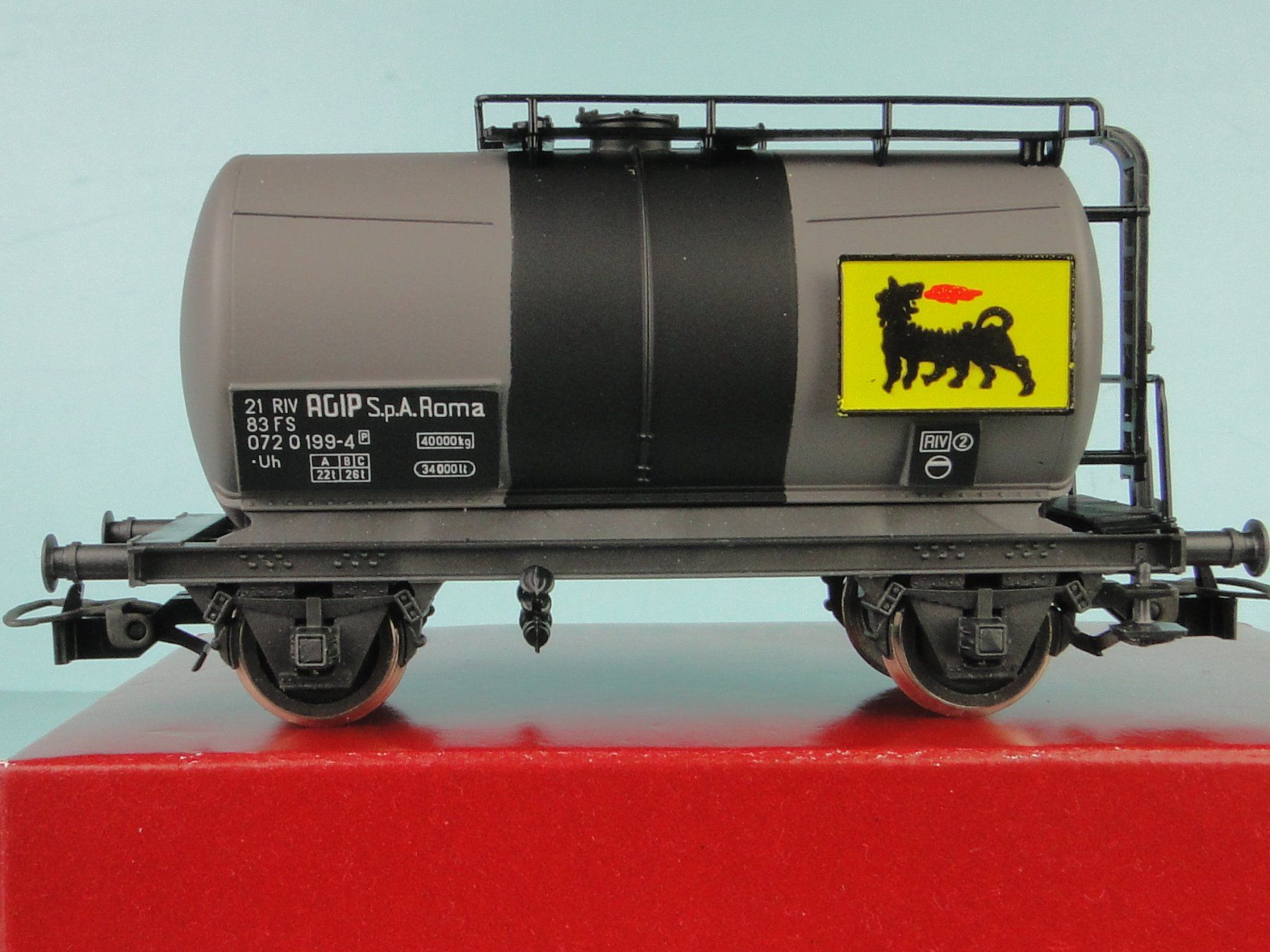 Rivarossi Modellini di ferrovie: Rivarossi 2073 AGIP NEU – Usato da Bülach venduto da cann11 3