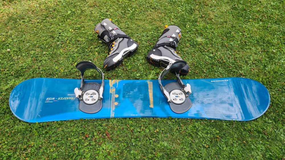 Salomon transfer hot sale snowboard