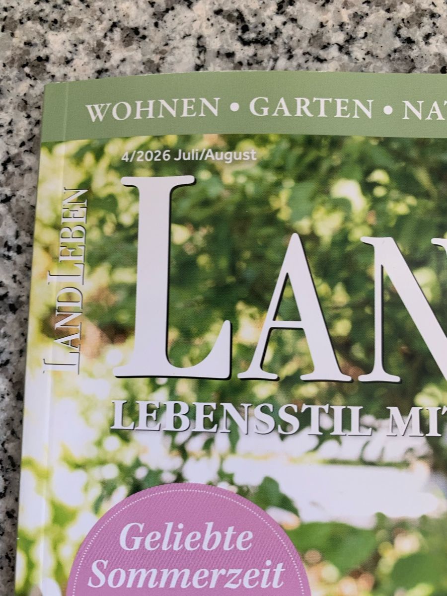 Zeitschriften & Magazine: Landleben Juli/August 2026 – Gebraucht aus Ellikon an der Thur von Bali1999 1