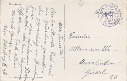Cartoline postali: Meierskappel (LU) Dorfansicht. – Usato da Schlieren venduto da Rapaelli 1