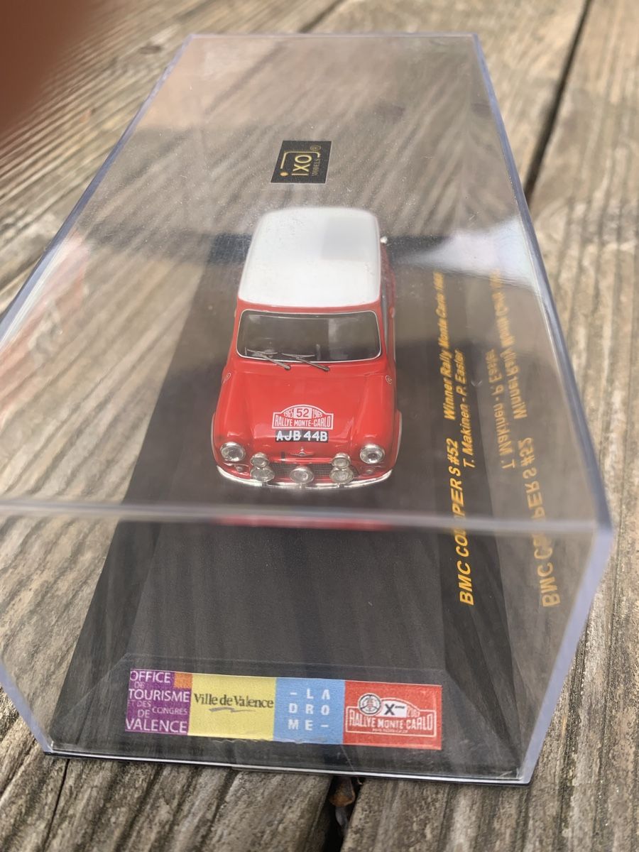 Cooper Modellini d'auto: Mini Cooper S #52 Monte Carlo Rally 1965 - Model Car – Nuovo e nell'imballaggio originale da Nods venduto da Lupo5 1