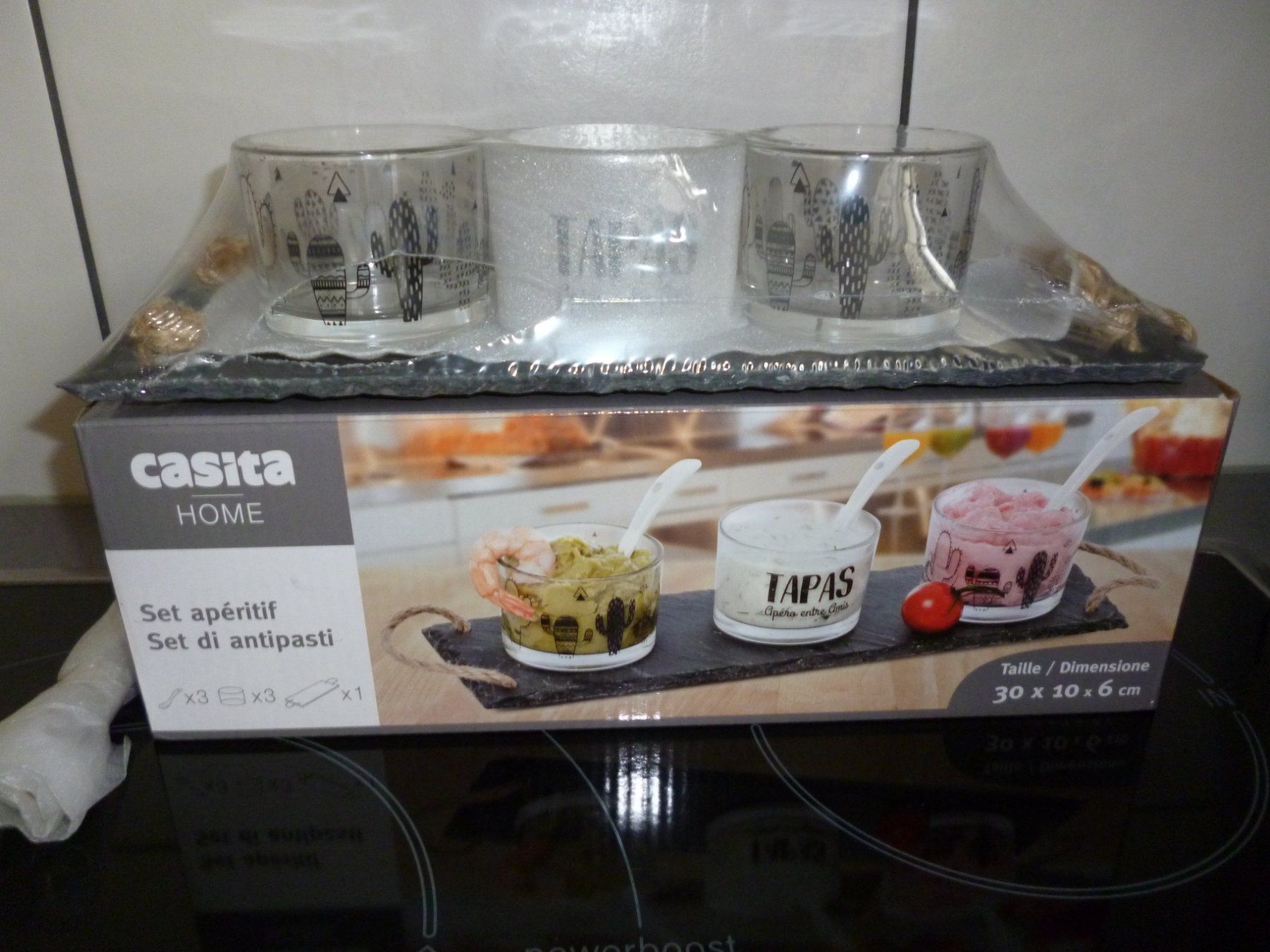 Set di piatti: Apéritif- / Tapas- Set neu / neuf – Nuovo e nell'imballaggio originale da Lully FR venduto da sab14 5