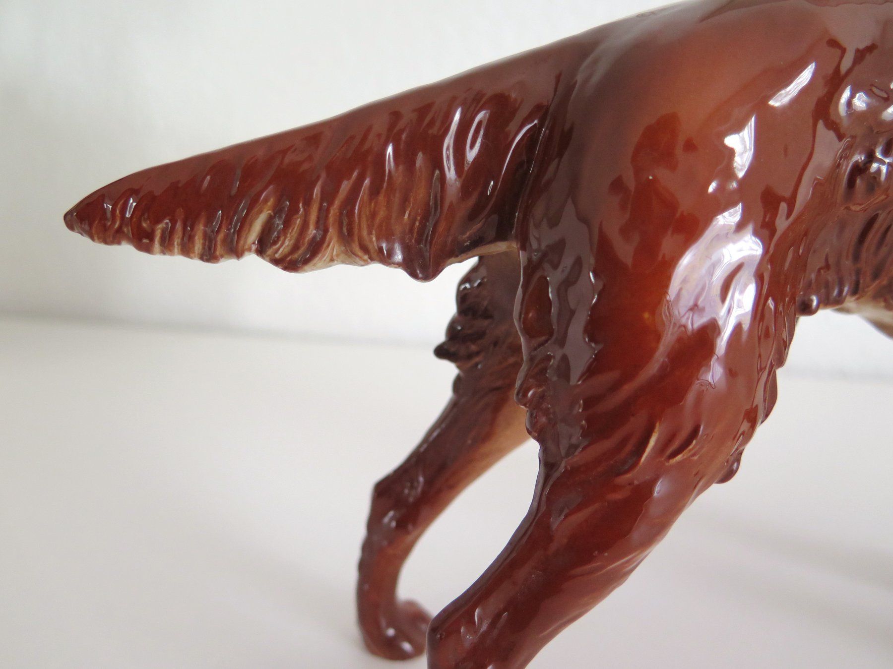 Statuette: alter Setter Porzellan Göbel – Usato da zürich venduto da celotto 3