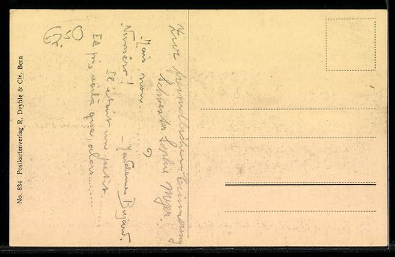 Cartes postales: Bern, Gemeindspital Tiefenau, Oekonomieg – D'occasion à Berlin par bartko-reher 1