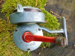 alte Rolle KNEUBÜHLER, BURGDORF SCHWEIZ Fix-Reel selten rar