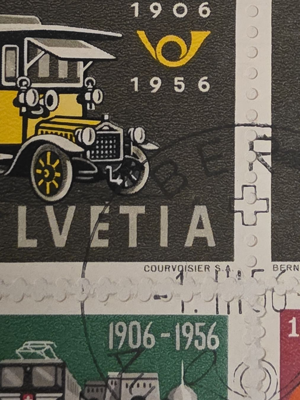 Tutti i francobolli: 1956 Gedenkmarken FDC  – Usato da Bern venduto da Kocholo 4