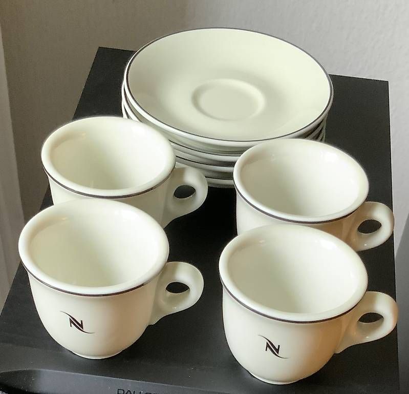 Tasses: Nespressotassen mit Unterteller – D'occasion à Weinfelden par bea_2ln5