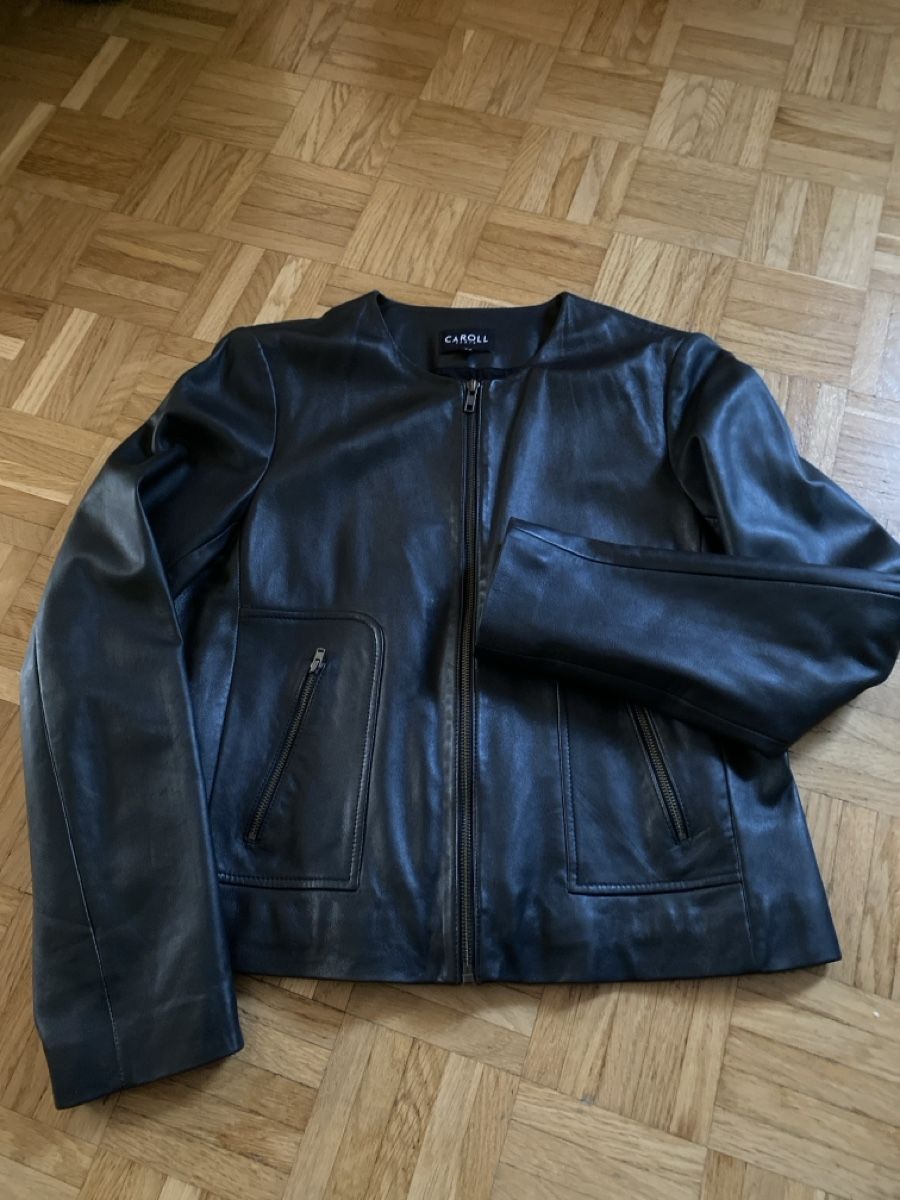 Caroll Vestes: Lederjacke Lammnappa – D'occasion à Pratteln par EVA67