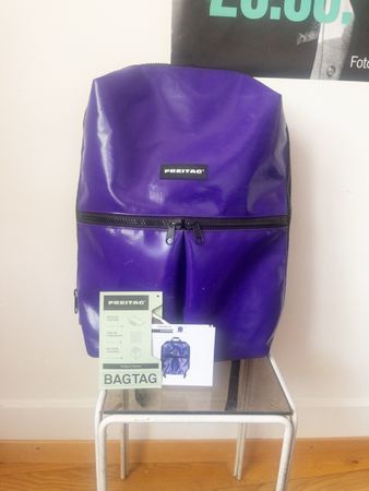 FREITAG F49 Fringe Deep bright purple violett lila