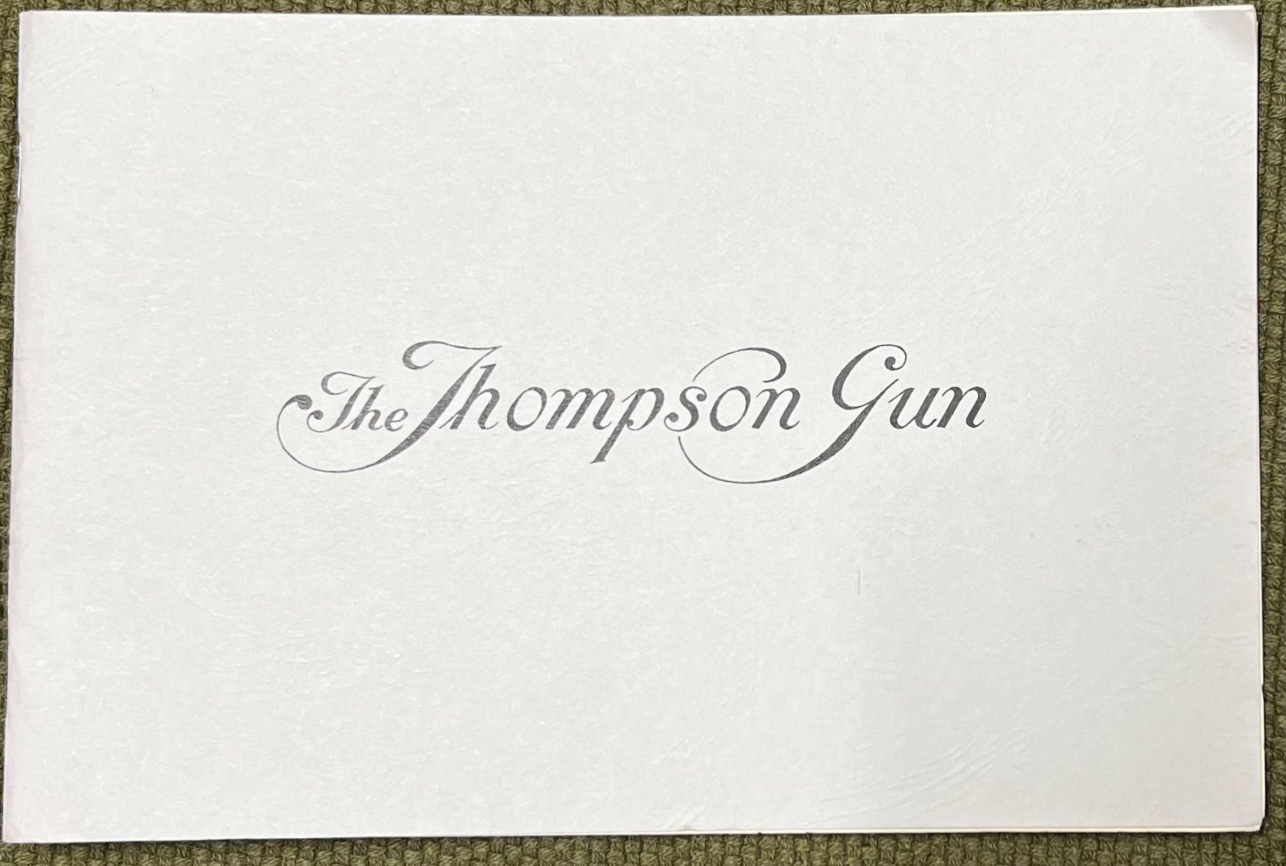 Libri: Th Thompson Gun Manual – Usato da Nyon venduto da 65d45 3