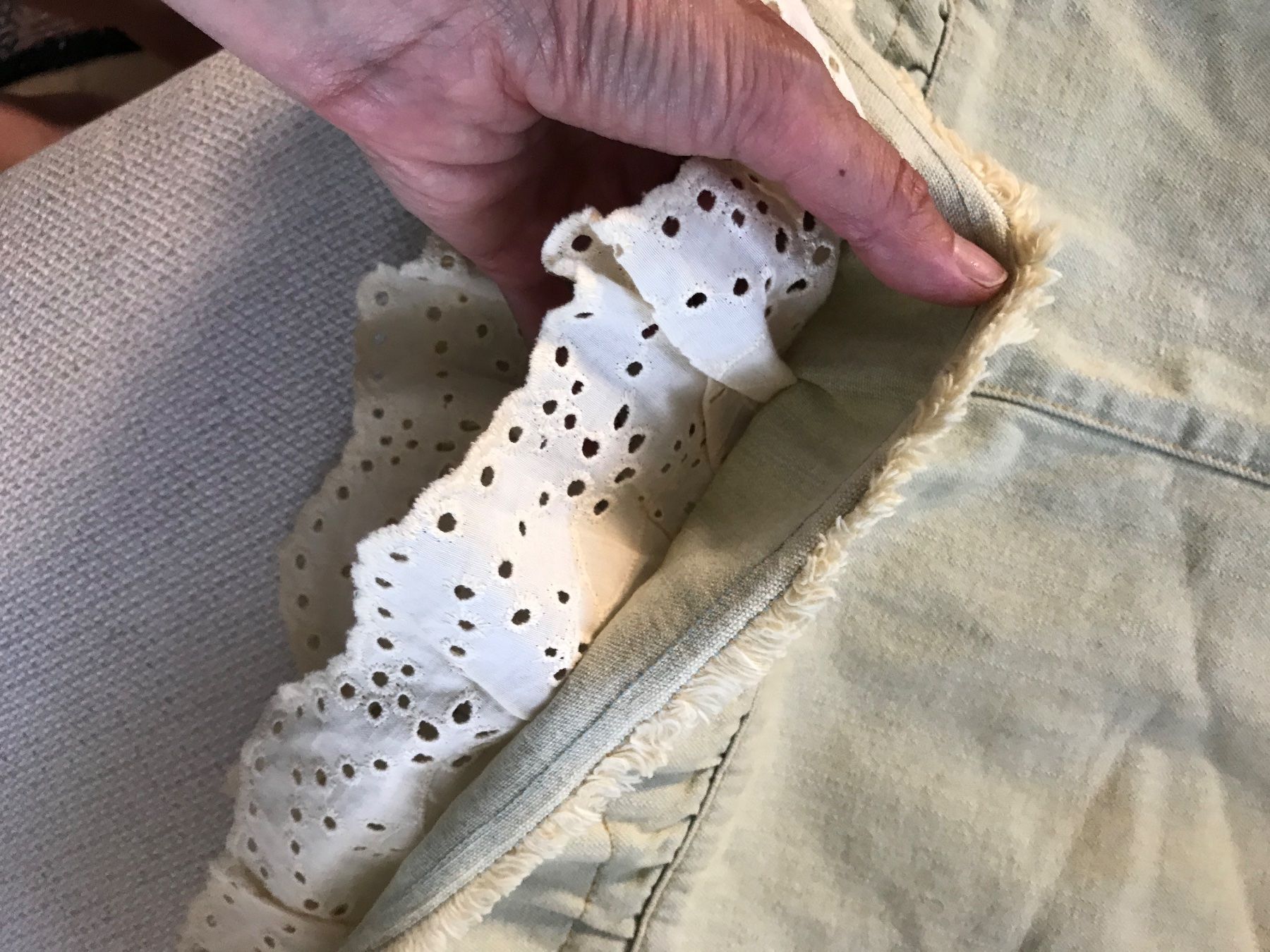 Mango Gonne: Jeansrock Mango Countrystyle – Usato da Basel venduto da kat_5vlm 2