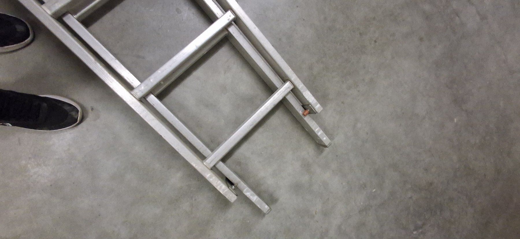 Leitern: Alu Schiebe-Bockleiter 2x10 Sprossen – Gebraucht aus Igis von JUST-4U-ENJOY 3