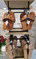 Sandales d'été en cuir tressé - Taille 39/40 - Neuves!