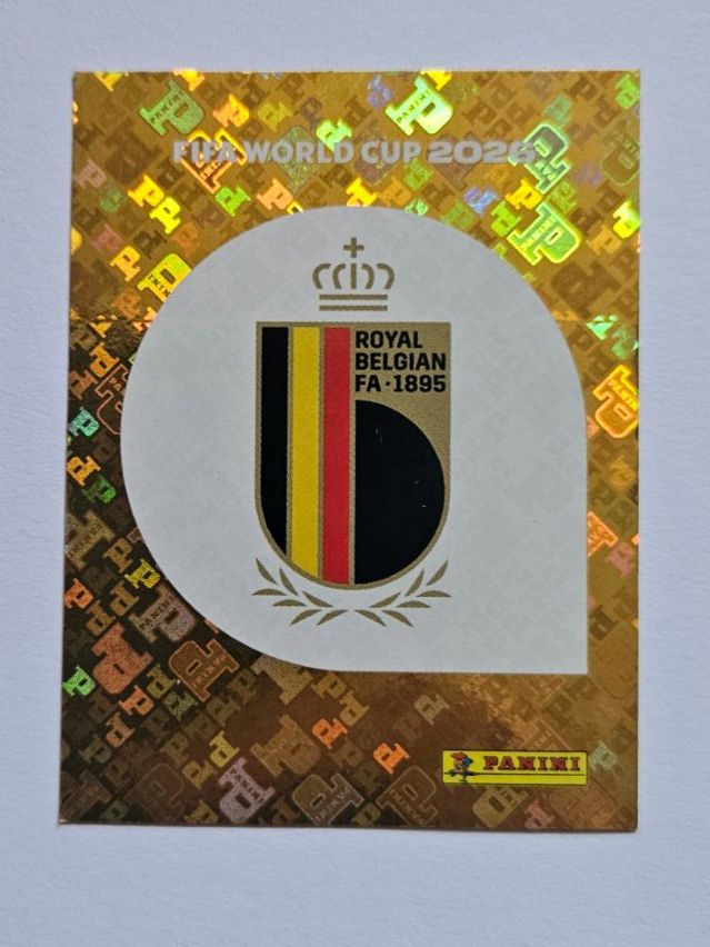 Panini Carte collezionabili: Panini 2026 Belgien Emblem BEL 1 – Nuovo (secondo la descrizione) da Malans GR venduto da Ovi83
