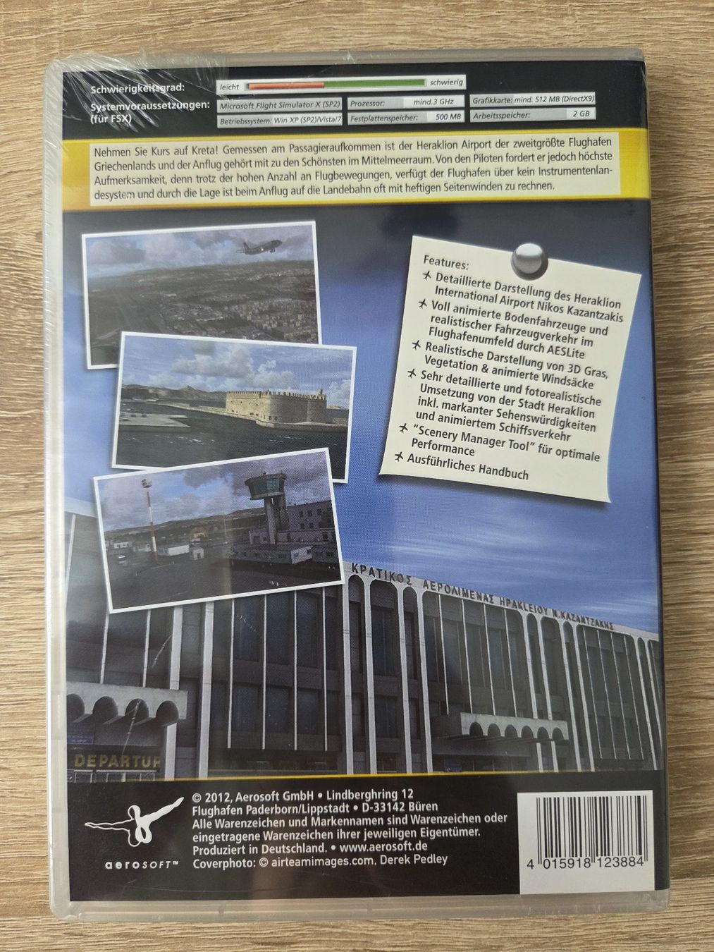Giochi: Heraklion X for Flight Simulator X FSX & FS2004 - PC - NEW – Nuovo e nell'imballaggio originale da Carouge GE venduto da Franllo 1