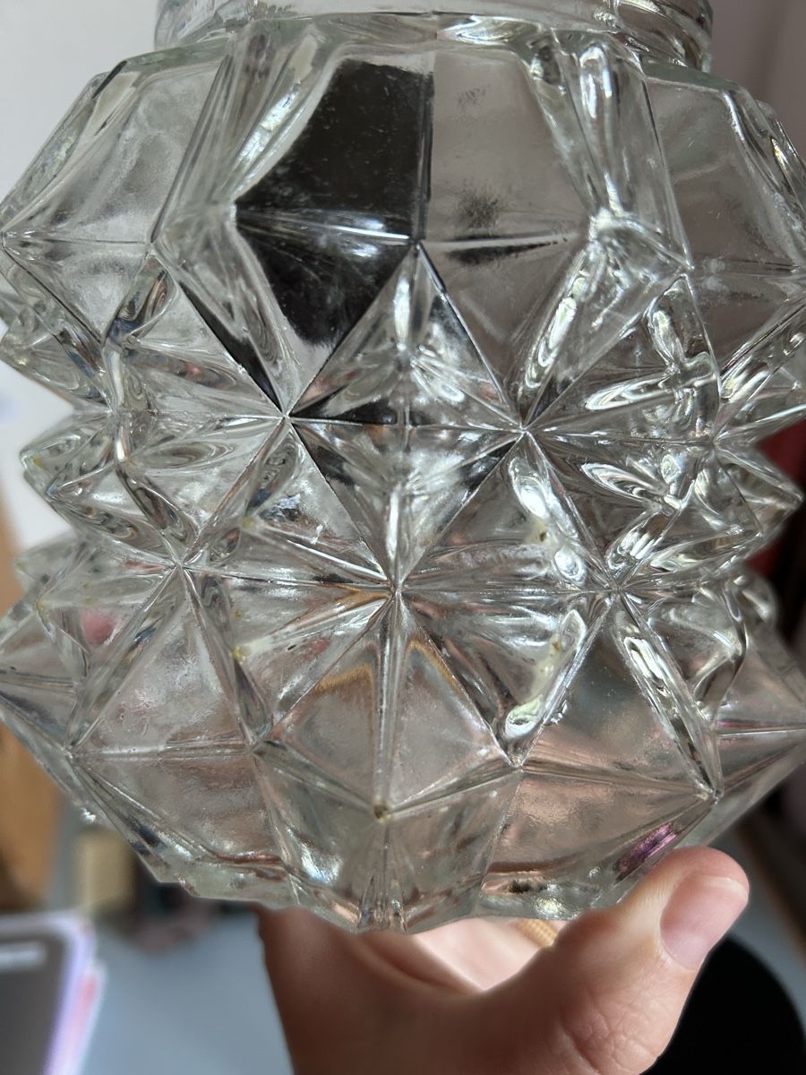Kronleuchter & Deckenlampen: Deckenlampe Glas Pendelleuchte Mid-Century Stil – Gebraucht aus Zürich von ann_9fv5 3
