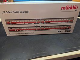 Märklin 42190 "50 Jahre Swiss Express" 4 teilig