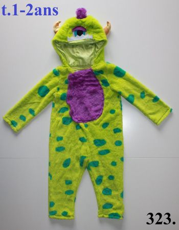 Costume monstre / Monster t. 1 - 2 ans