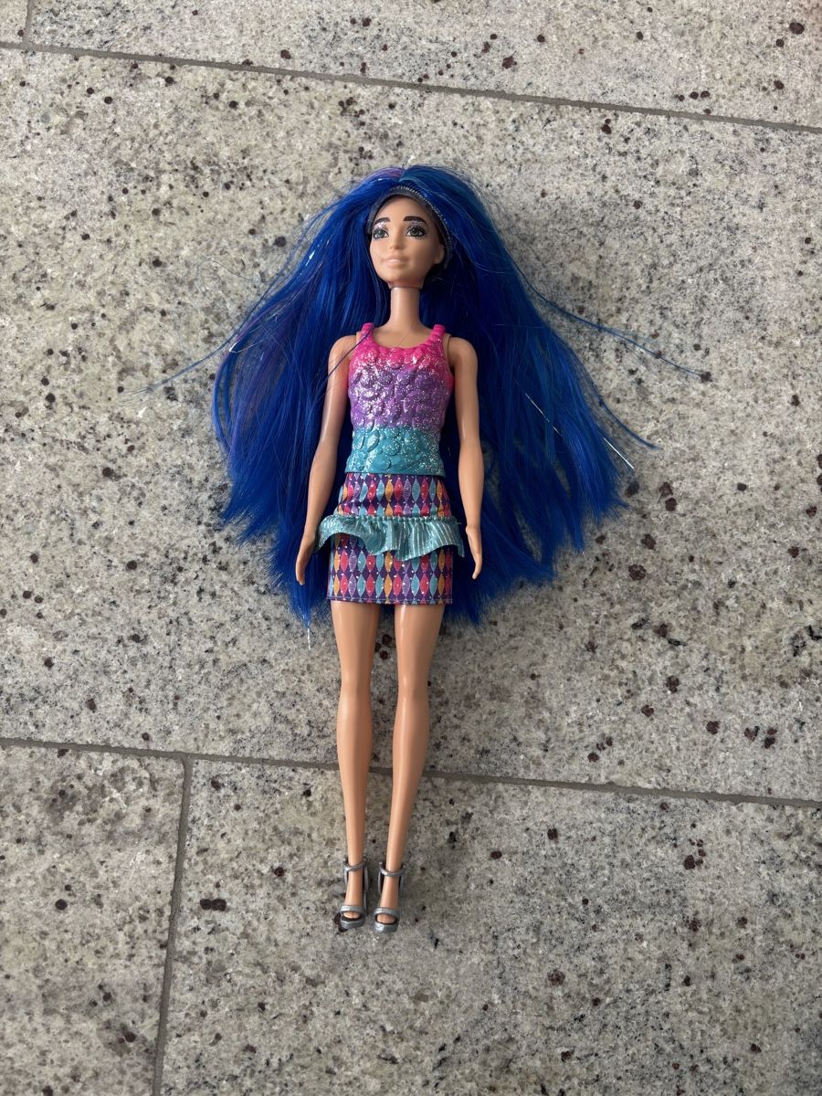 Bambole: Barbie mit blauen Haaren – Usato da Sins venduto da gui_8fts