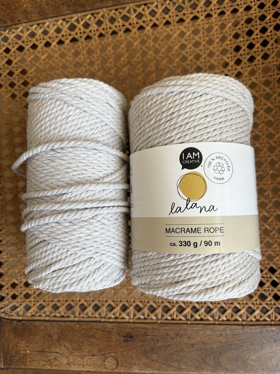 Lana: Macrame Rope lalana – Usato da Frutigen venduto da Fuchsbau0