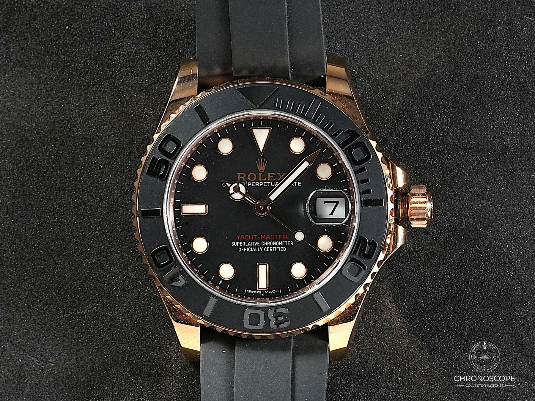 Rolex Uhren: Rolex Yacht‑Master ref, 268655, full set 2017 – Gebraucht aus Luzern von ChronoScope6004