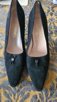 Elegante Chanel Wildlederschuhe Gr. 39,5