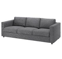 Sofa IKEA grau Stoff 241 cm breit, gebraucht