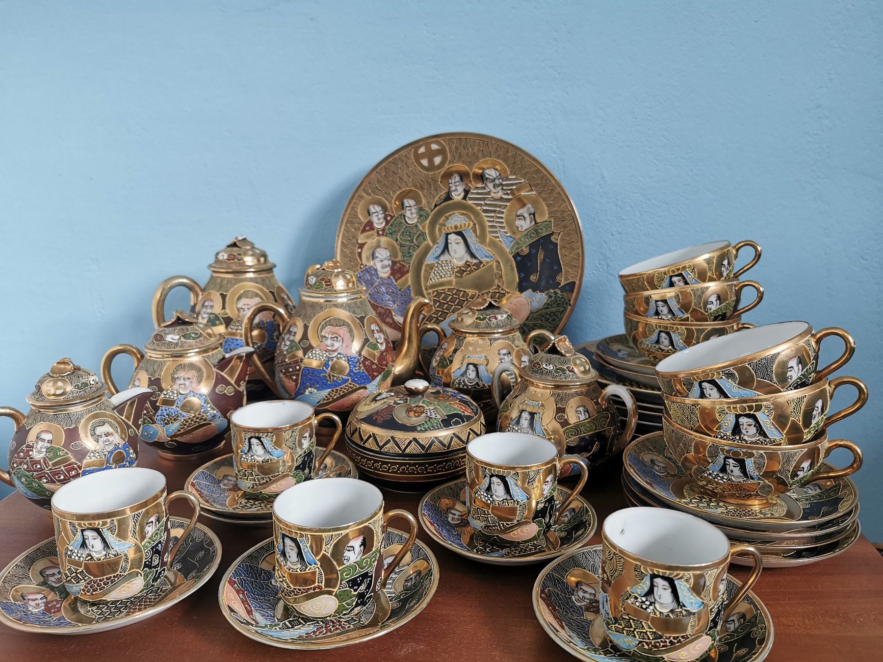 Set di piatti: Teeservice Japan Satsuma – Usato da Itingen venduto da BrockSchopf